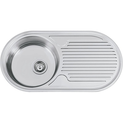 Sinks RDSEL8474446V SEMIDUETO 847 V 0,6mm leštěný