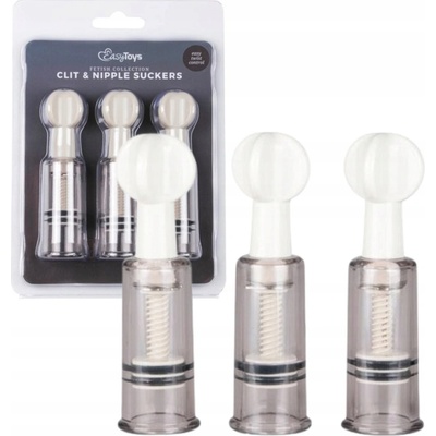 Easytoys Fetish Collection Nipple & Clit Suckers 3pcs