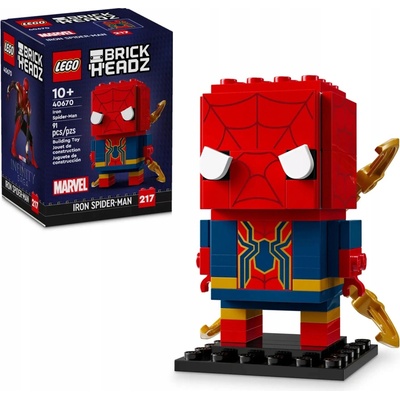 LEGO® Brickheadz 40670 Iron Spider-Man