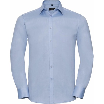 Russelll Athletic pánská košile s dlouhým rukávem a vzorem 962M light blue