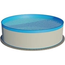 Planet Pool 4,5 x 1,2 m antracit / blue