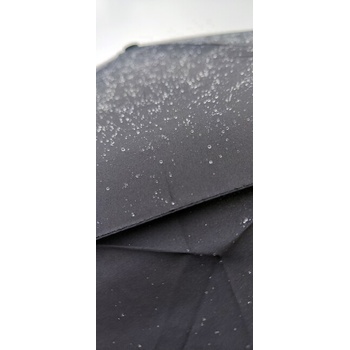 Origin Outdoors Ветроустойчив компактен чадър Wind-Trek с полюси от фибростъкло и тефлоново покритие L черен (020163)