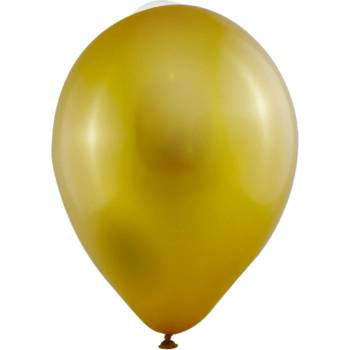 Image 1 of Globos Festival БАЛОНИ 100 БР. 10" - 25 СМ 301 МЕТАЛИК ЗЛАТО