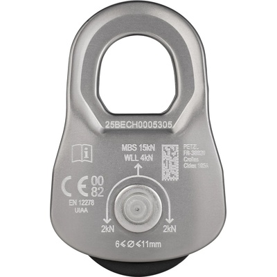Petzl Въжена макара Petzl Oscillante Rope pulley - Silver - размер One Size (328-0207-0111)