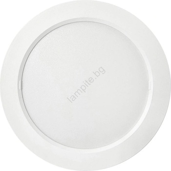 Baterie Centrum Led Плафониера round led/12w/230v 4000k Ø 16, 7 см бял (bc0661)