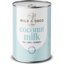 Wild & Coco Kokosové mléko BIO 400 ml