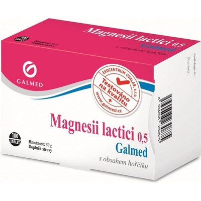 Galmed Magnesii lactici 0.5 g 100 tabliet