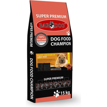 Bardog Puppy Medium Kuřecí 2 x 15 kg