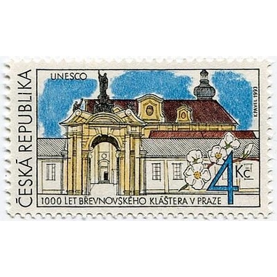 Česká pošta (1993) Pof. 7 ** - Česká republika - Břevnovský klášter