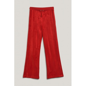 Gant Straight Leg Velour pants Ruby Red