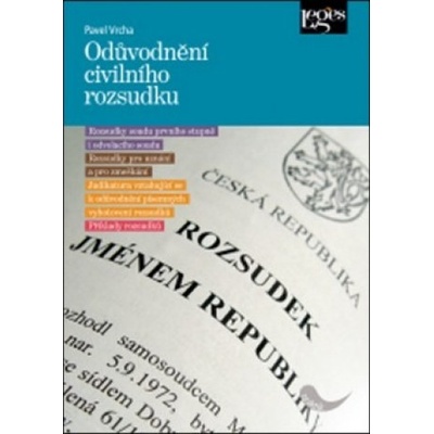 Odůvodnění civilního rozsudku - Pavel Vrcha