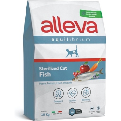Alleva Equilibrium Sterilized Cat s rybami 10 kg