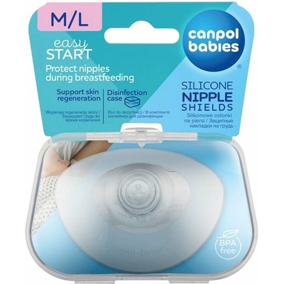 Canpol Babies EasyStart chrániče prsních bradavek 2 ks