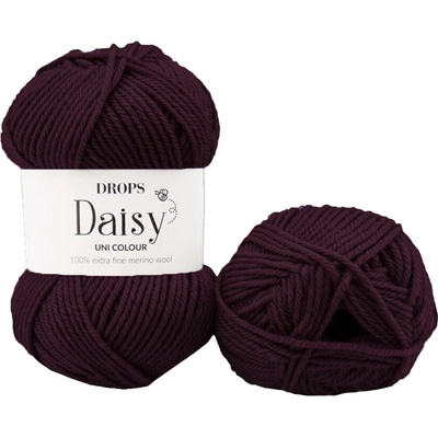 Drops Daisy uni 34 tmavá grape