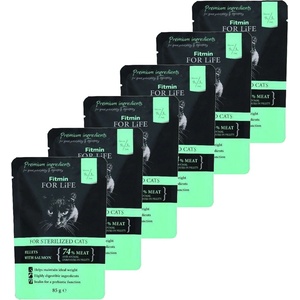 Fitmin Cat For Life Sterilized консерви 6 x 85 г