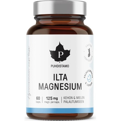 Puhdistamo Ilta Night Magnesium Hořčík 60 kapslí