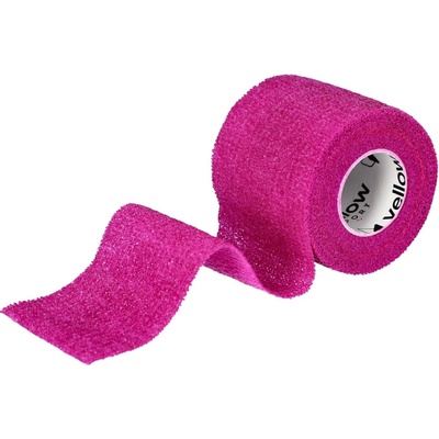 yellowSPORT Lepiaci elastický obväz fialový kohezivny obaz: 5cm x 4,5m