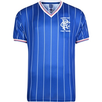 Image 1 of Score Draw Футболна фланелка Score Draw SDraw Rangers '84 Home Shirt Adults - Blue