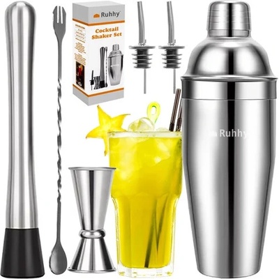 Nerezová barmanská sada 700 ml – 6dílná sada