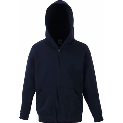 Fruit Of The Loom Classic Kids Sweat Jacket tmavě modrá
