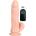 Nature Skin Bendable RC Vibrator with Balls