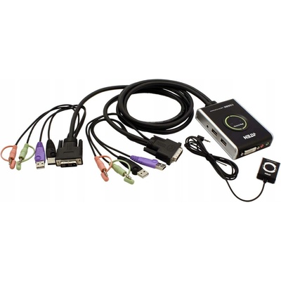 Aten CS-682-AT KVM prepínač pre 2xPC s DVI-Digital a USB portami