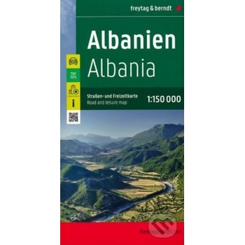 Albanie 1:500 000 / silniční mapa