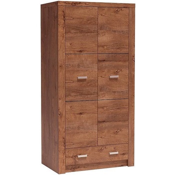 Jarstol Двукрилен гардероб с чекмедже indianapolis i-1 светла пепел