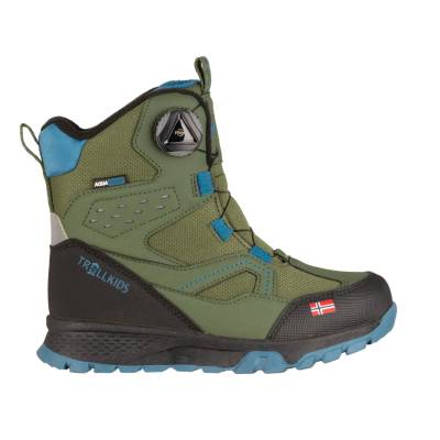 Детски зимни ботуши Trollkids Kid's Kirkenes Winter Boots - Pine Green / Dark Marine - размер 34 (EU) (702-3484-0317)