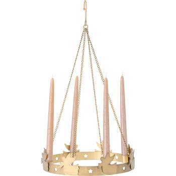 Bloomingville Свещник Elmir висящ злато (82062313)