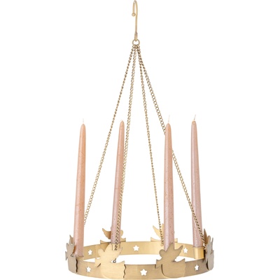 Bloomingville Свещник Elmir висящ злато (82062313)