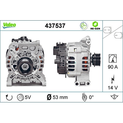 Alternátor VALEO 437537