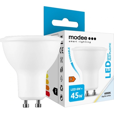 MODEE LIGHTNING Modee Lighting LED žiarovka GU10 6W 6000K stmievateľná