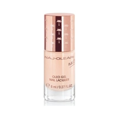 Naj Oleari Oleo gel Nail Lacquer lak na nehty s gelovým efektem 05 porcelain pink 8 ml