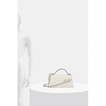 KARL LAGERFELD Кожена чанта Karl Lagerfeld K/SIGNATURE (A1W30458)