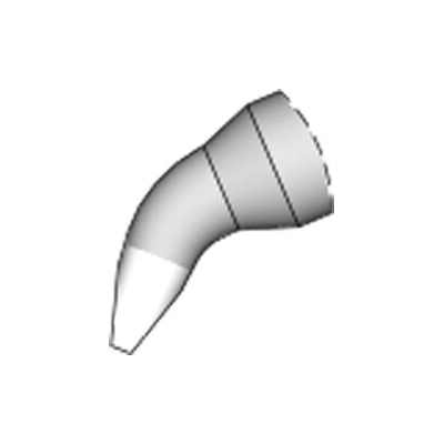 JBC C250406 – zahnutý pájecí hrot ve tvaru dláta 2,2 × 1 mm