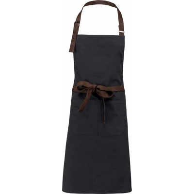 Kariban APRON K8003 / Престилка от плътен материал - тъмносива Универсална (208003g8299)