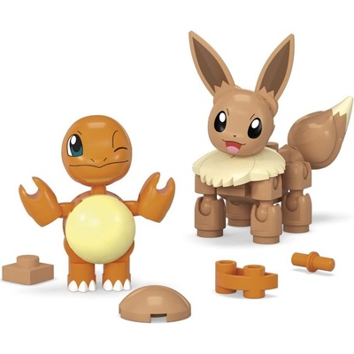 Mega Construx Pokémon Charmander & Eevee 40 ks – Zboží Dáma