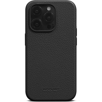 Woolnut Leather Case for iPhone 15 Pro - čierne