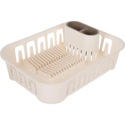Odkapávač UH BEIGE Studio 39x28,5x11 cm hnědá