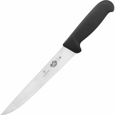 VictorinoxFibroxVykrvovací rovný nôž v čiernej farbe20 cm