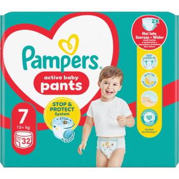 Pampers Памперс пелени Maxi Pack размер 7 32 бр