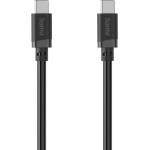 Hama Кабел usb-c - usb-c, 60w, 2 м, черен (hama-201808) - megamag