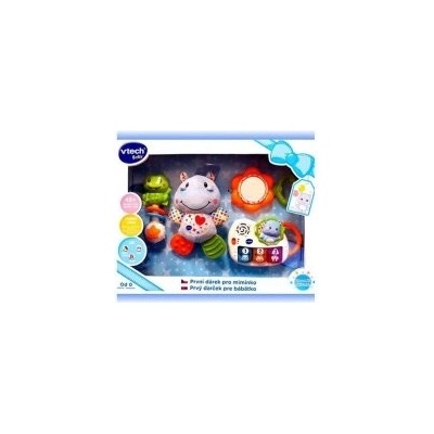 Vtech první dárek pro miminko CZ modrý