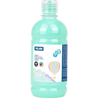 Farba temperová MILAN 500ml zelená pastelová