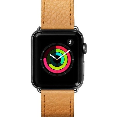 LAUT kožený řemínek Milano pro Apple Watch 38/40/41mm - Brown, LAUT-AWS-ML-BR – Zboží Živě