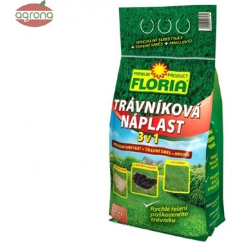 Agro Floria hnojivo Trávníková náplast 3 v 1 1kg