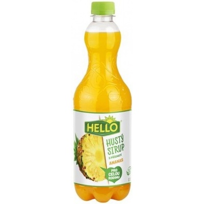 HELLO Hustý sirup ananas 700 ml