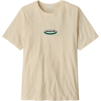 Patagonia Мъжка тениска Patagonia 95 Oval Logo T-Shirt - Undyed Natural - размер XS (216-7985-0411)