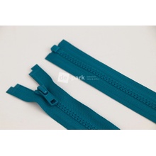 de-park Zip YKK - 70cm - dělitelný - petrolejová - 568